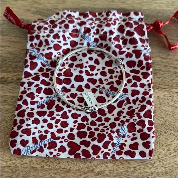 NWT Brighton Silver Bracelet with Crystal Accent - Picture 5 of 5